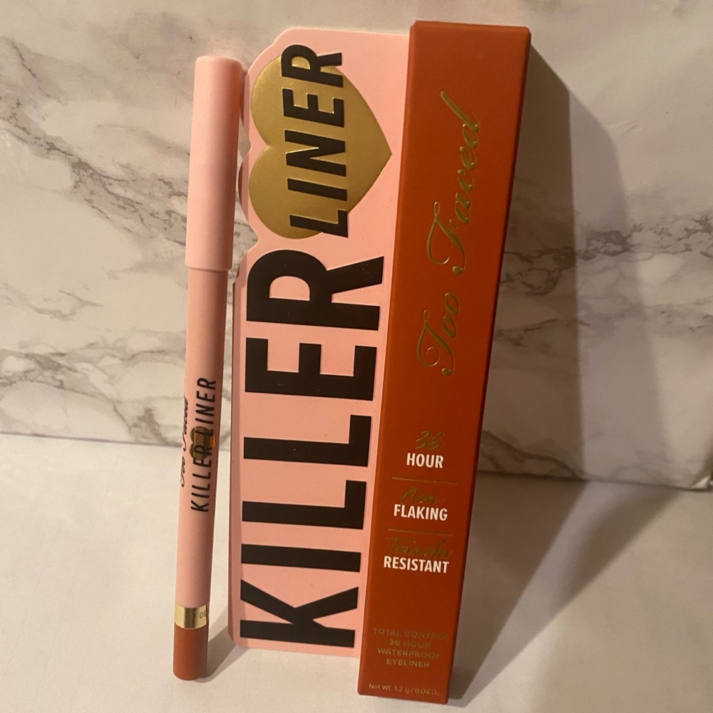 Too Faced Killer Liner Waterproof Eyeliner - Killer Gingerbread Brand New